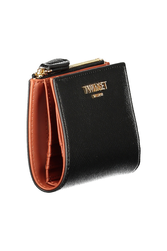 Czarny portfel damski Twinset