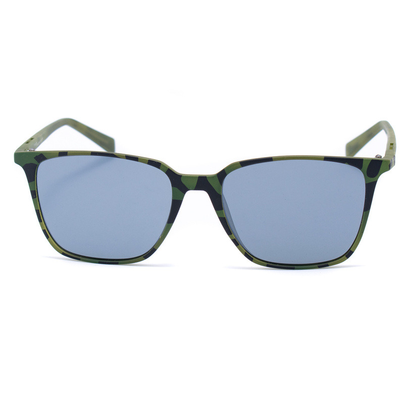 Okulary ITALIA INDEPENDENT 0039-035-000. Okulary przeciwsłoneczne, Kolor zielony. Unisex.