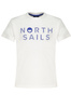 BIAŁY T-SHIRT DLA DZIECI Z KRÓTKIM RĘKAWEM NORTH SAILS
