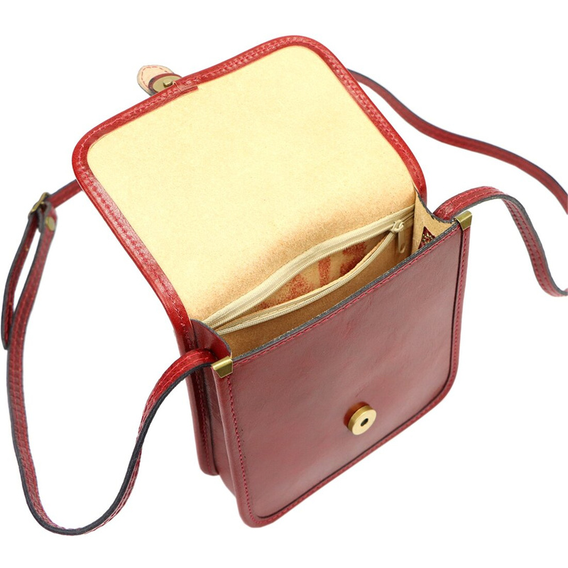 Florence damska listonoszka przez ramię skóra naturalna klasyczna torebka