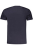 NIEBIESKI T-SHIRT MĘSKI Z KRÓTKIM RĘKAWEM GUESS JEANS