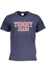 MĘSKI NIEBIESKI T-SHIRT Z KRÓTKIM RĘKAWEM TOMMY HILFIGER