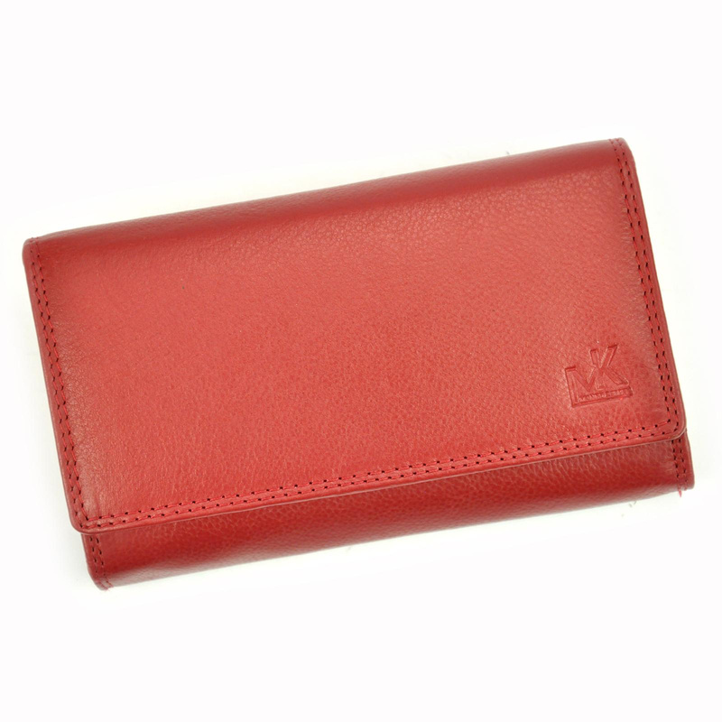 Zgrabny Skórzany damski portfel Money Kepper RFID