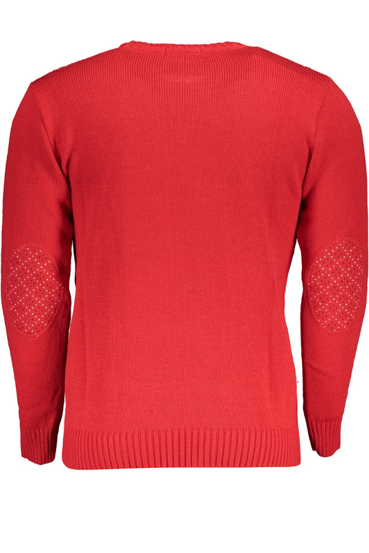 CZERWONY SWETER MĘSKI WIELKIEGO AMERYKAŃSKIEGO
