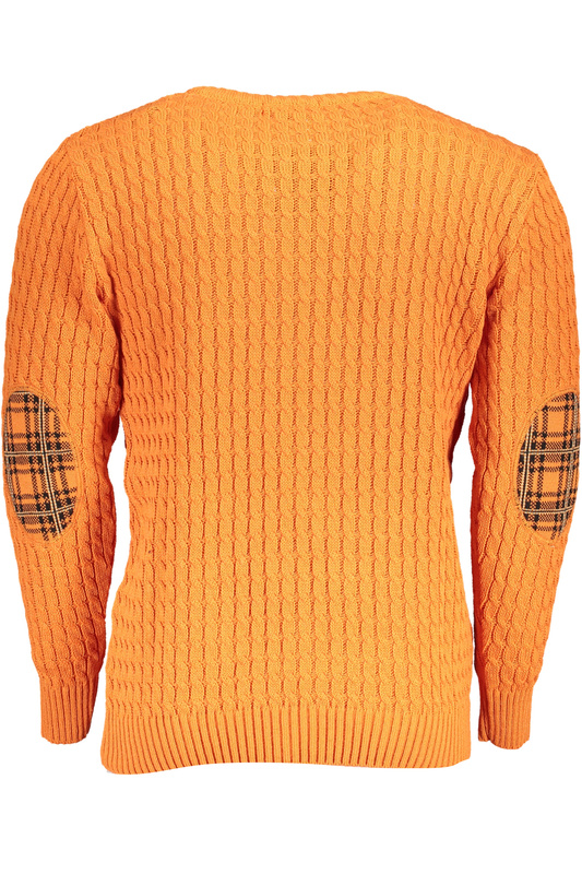 POMARAŃCZOWY SWETER MĘSKI GRAND US