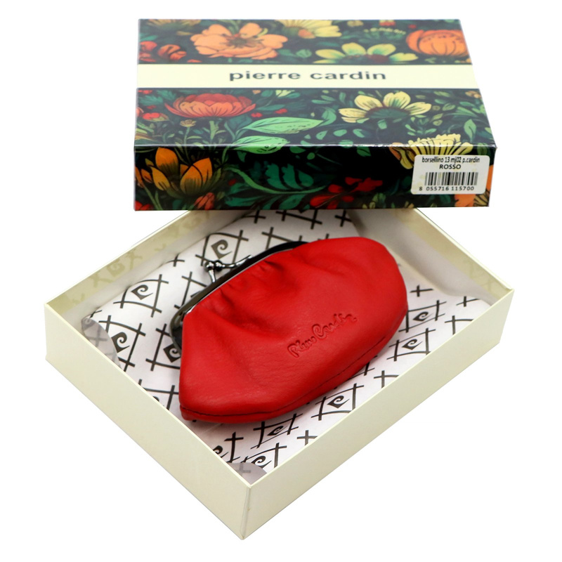 Skórzany damski portfel Pierre Cardin 13 MJ02