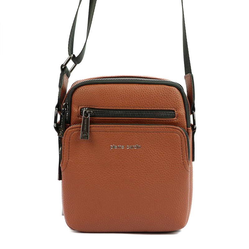 Pierre Cardin męska saszetka miejska torba przez ramię z kieszeniami