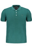 GIAN MARCO VENTURI ZIELONA M�SKA KOSZULKA POLO Z KR�TKIM R�KAWEM
