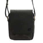 Nordee Miejska pojemna Saszetka męska z naturalnej skóry przez ramię