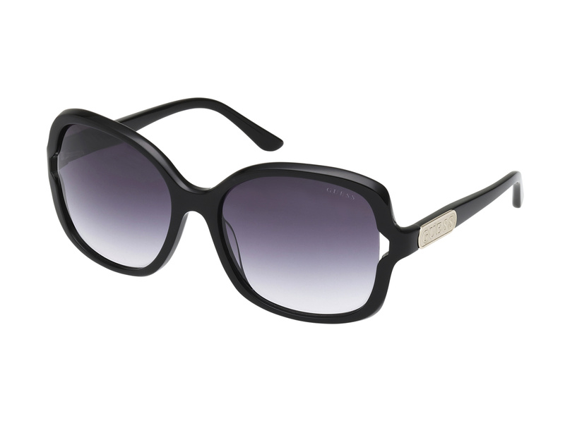 Okulary GUESS GF00057-6001B. Okulary przeciwsłoneczne, Kolor czarny. Kobieta.