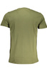 ZIELONY T-SHIRT M�SKI Z KR�TKIM R�KAWEM KLASY CAVALLI