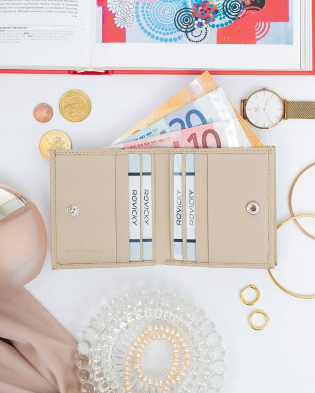 Skórzany męski portfel Rovicky R-23-26-LFN