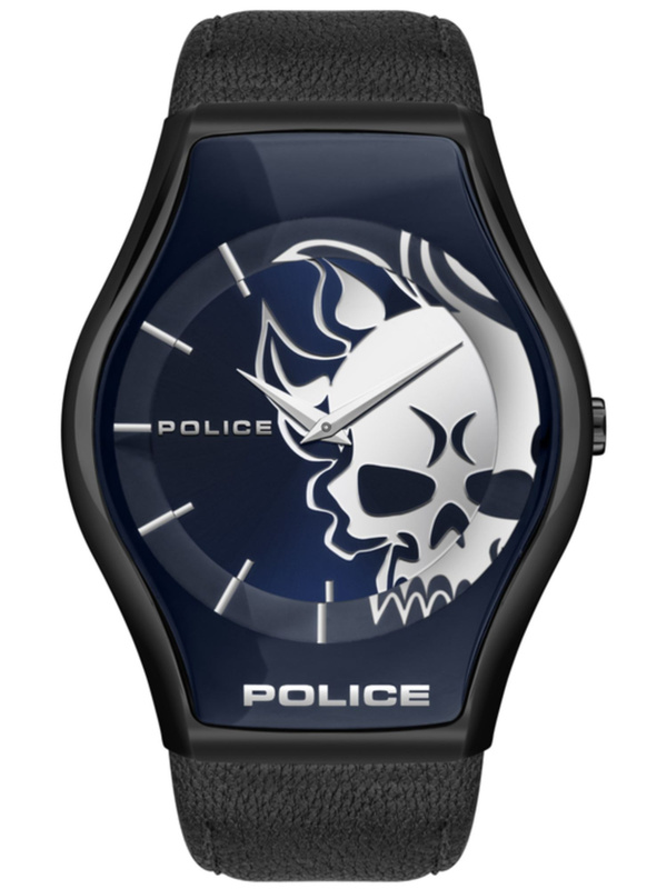 Zegarek POLICE PL16114JSU03. Kwarcowy, Kolor czarny. Mężczyzna.