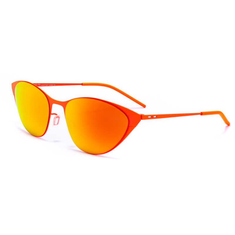 Okulary ITALIA INDEPENDENT 0203-055-000. Okulary przeciwsłoneczne, Kolor pomarańczowy. Kobieta.