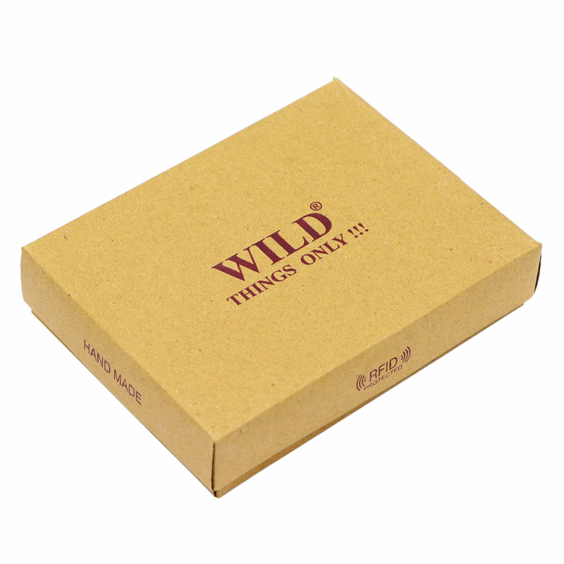 Skórzany męski portfel Wild 5602 CR.HUNTER