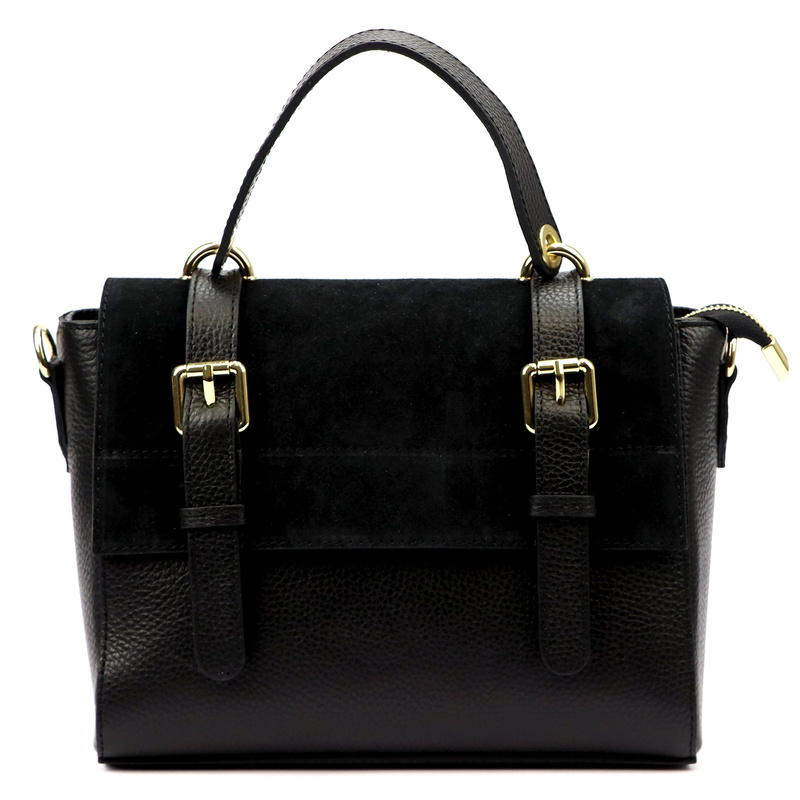 Luka klasyczna damska listonoszka ze skóry naturalnej torebka na ramię