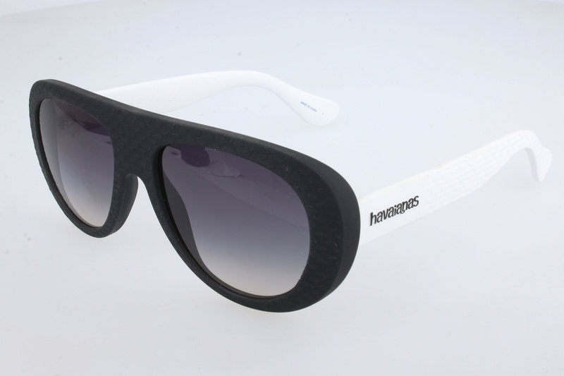 Okulary HAVAIANAS RIO-M-R0T. Okulary przeciwsłoneczne, Kolor czarny biały. Unisex.