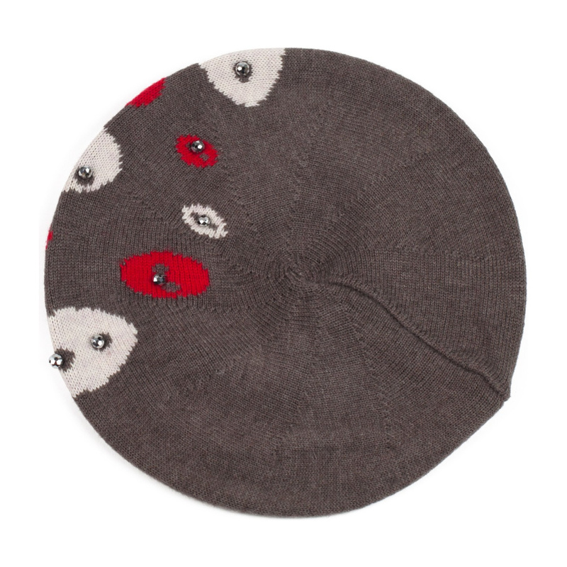 Beret Kaszmirowa Błyskotka