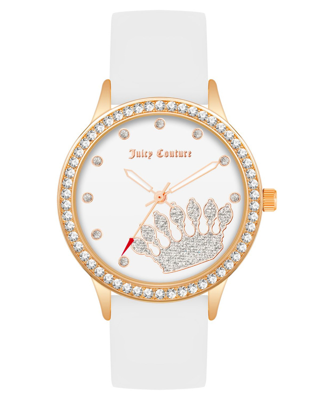 Zegarek JUICY COUTURE JC1342RGWT. Kwarcowy, Kolor biały. Kobieta.
