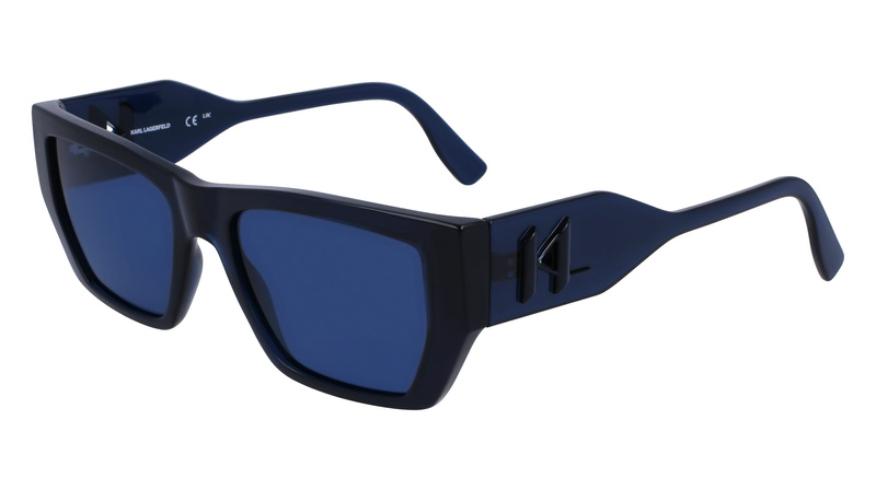 Okulary KARL LAGERFELD KL6123S541840. Okulary przeciwsłoneczne, Kolor niebieski. Unisex.