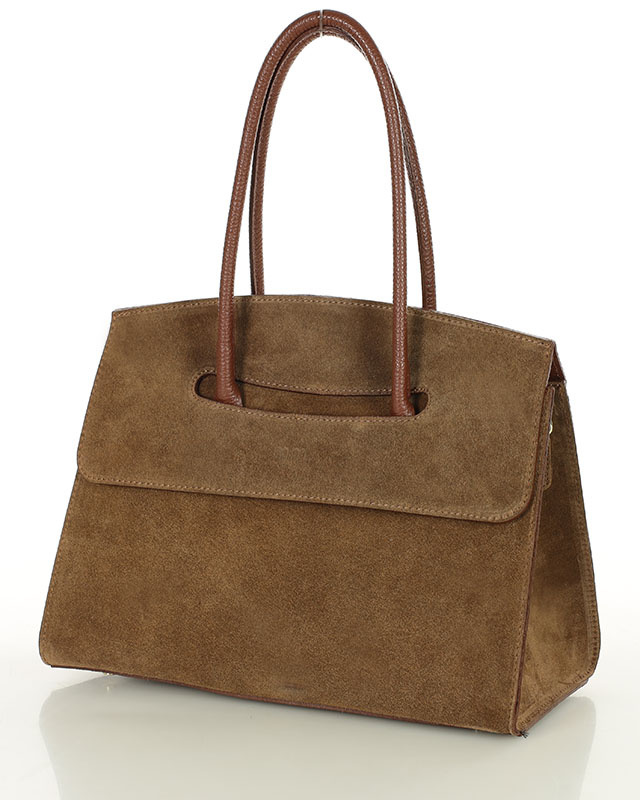 Torebka damska worek hobo bag skóra naturalna - MARCO MAZZINI czarna