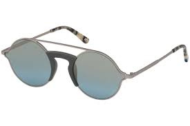 Okulary WEB EYEWEAR WE0247-09Q. Okulary przeciwsłoneczne, Kolor srebrny. Unisex.