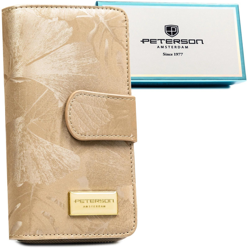 Skórzany damski portfel Peterson PTN PS116-MLF