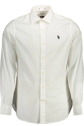 MĘSKA KOSZULKA POLO Z DŁUGIM RĘKAWEM, BIAŁA