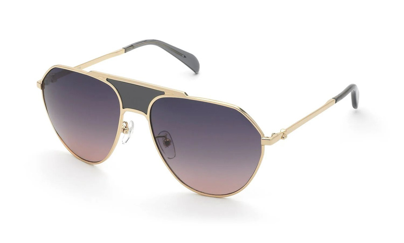 Okulary TOUS STOC46-610300. Okulary przeciwsłoneczne, Kolor złoty. Unisex.