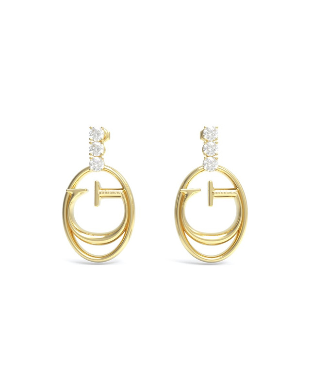 Biżuteria GUESS JUBE01039JWYG. Kolczyki, Kolor złoty. Kobieta.