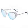 Okulary ITALIA INDEPENDENT 0216-075-075. Okulary przeciwsłoneczne, Kolor srebrny. Kobieta.