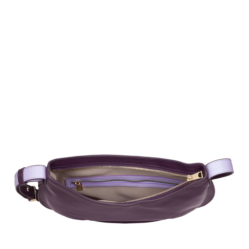 DUDU damska torebka na ramię listonoszka ze skóry naturalnej stylowa