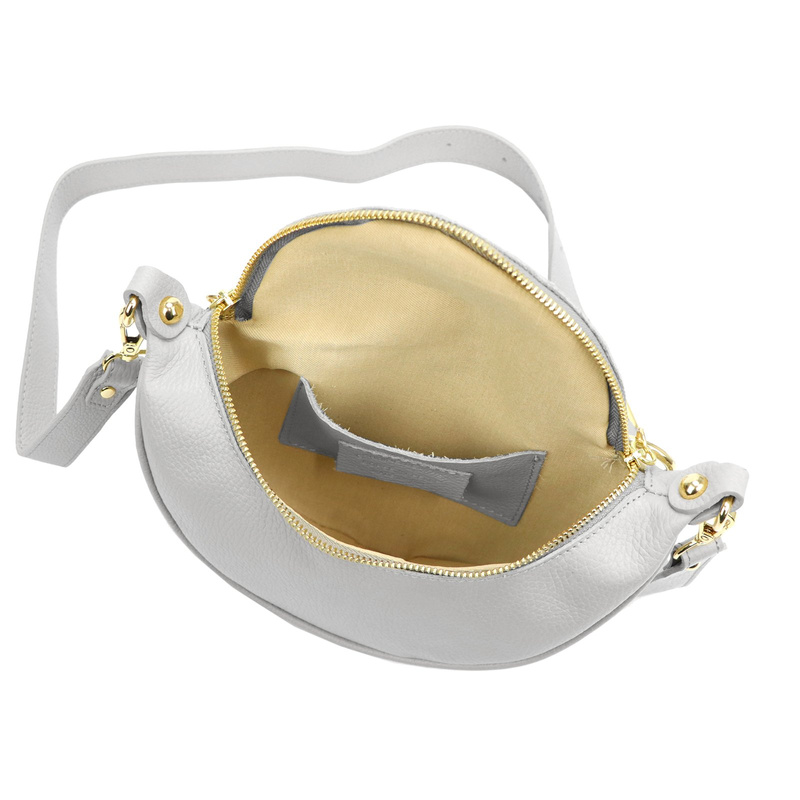 Vera Pelle damska listonoszka skóra naturalna torebka przez ramię miejska