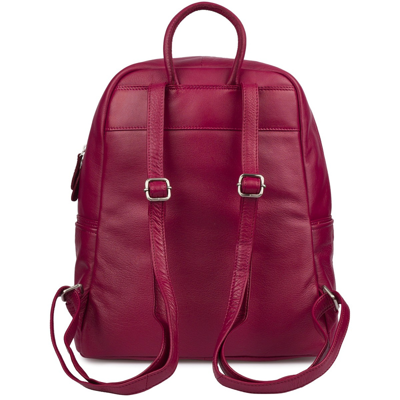 Skórzany plecak A4 duży pojemny do szkoły Włoski P16