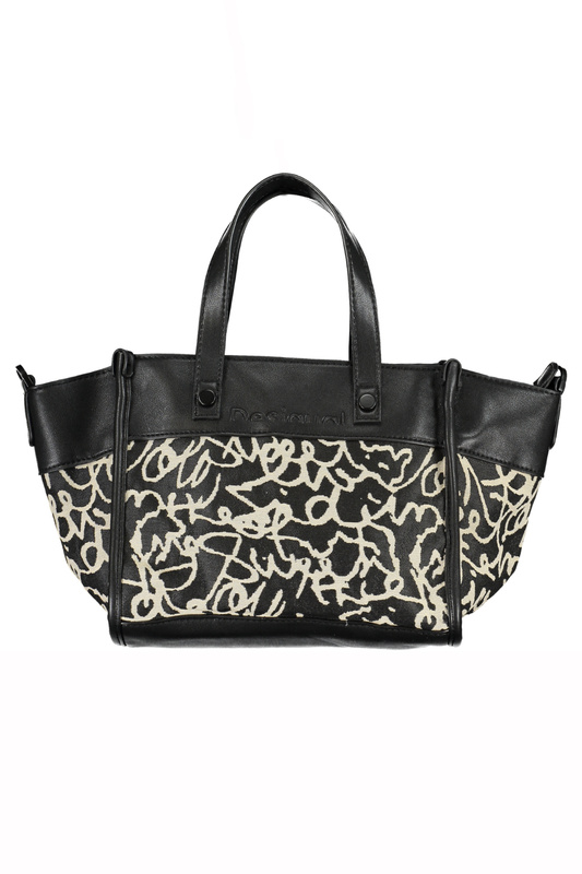 CZARNA TORBA DAMSKA DESIGUAL