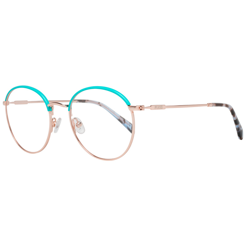 Okulary PUCCI EP5153-51028. EYEGLASSES, Kolor niebieski. Kobieta.