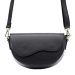 Luka damska skórzana listonoszka półksiężyc Miejska torebka przez ramię