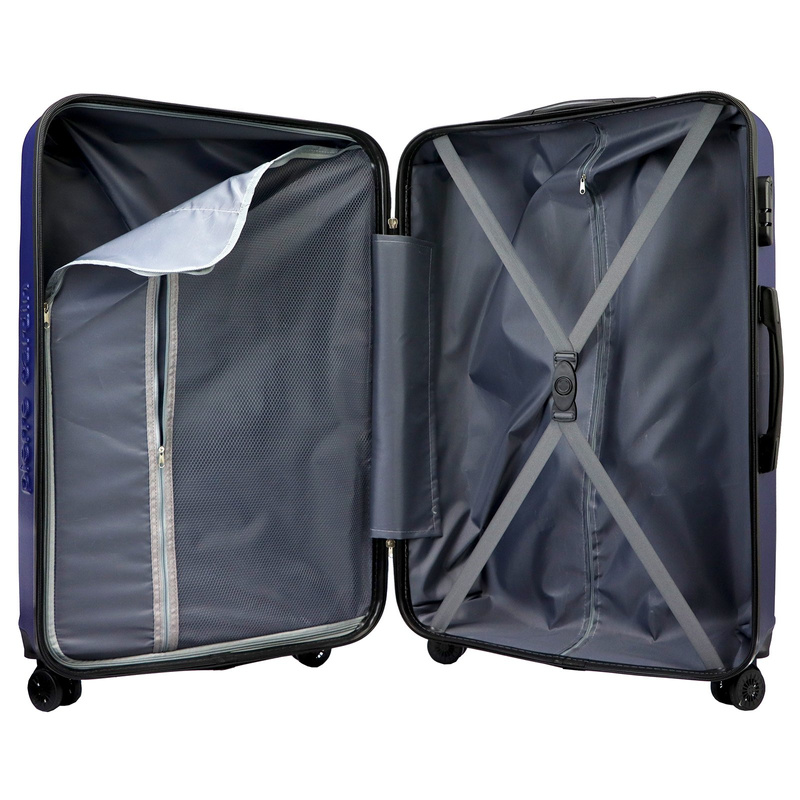 Pierre Cardin zestaw podróżny trzech walizek twarde ABS na kółkach