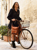 Torba skórzana dla wymagających z opcją plecak old school leather bag - MARCO MAZZINI camel
