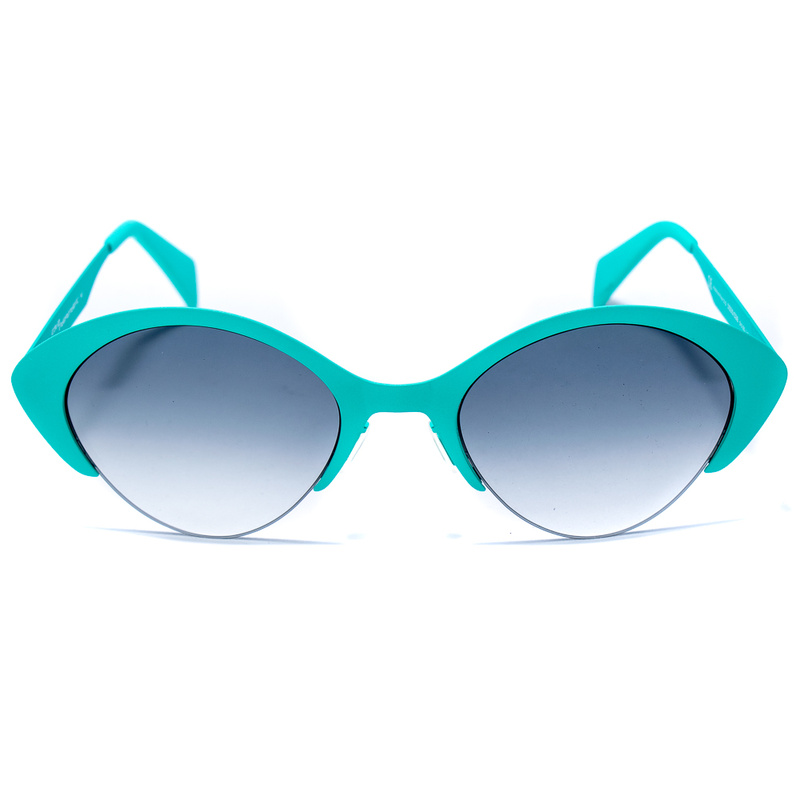 Okulary ITALIA INDEPENDENT 0505-036-000. Okulary przeciwsłoneczne, Kolor zielony. Kobieta.