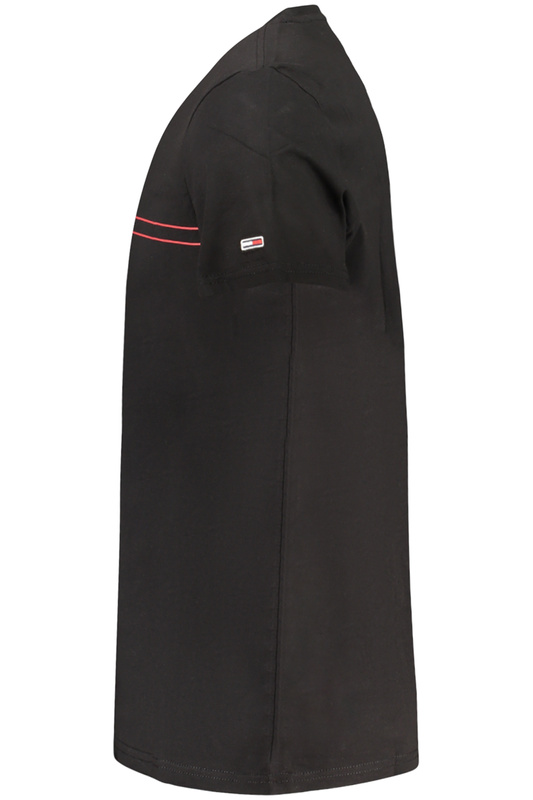 TOMMY HILFIGER KOSZULKA Z KR�TKIM R�KAWEM M�SKA CZARNA