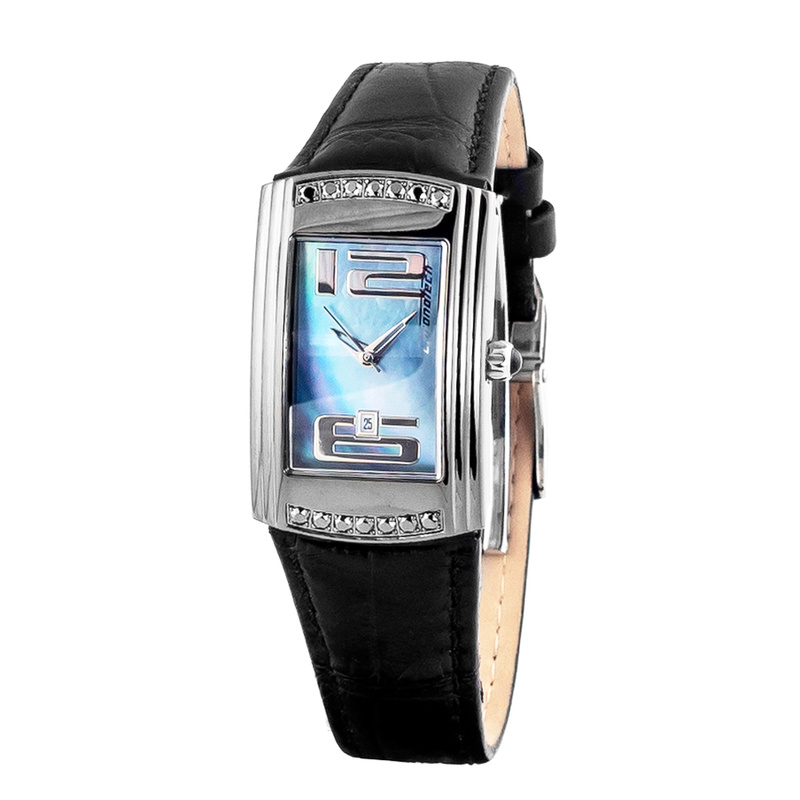 Zegarek CHRONOTECH CT7017L-04S. Kwarcowy, Kolor niebieski. Kobieta.