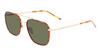 Okulary ZEISS ZS2218S55192. Okulary przeciwsłoneczne, Kolor brązowy. Mężczyzna.