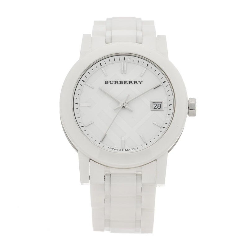 Zegarek BURBERRY BU9180. Kwarcowy, Kolor biały. Kobieta.