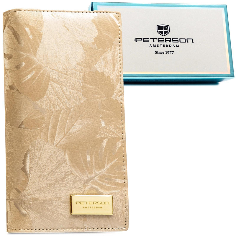 Skórzany damski portfel Peterson PTN PS1431-MLF