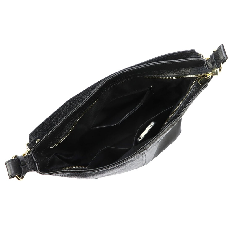 Gregorio pojemna damska torebka na ramię skóra naturalna shopperbag