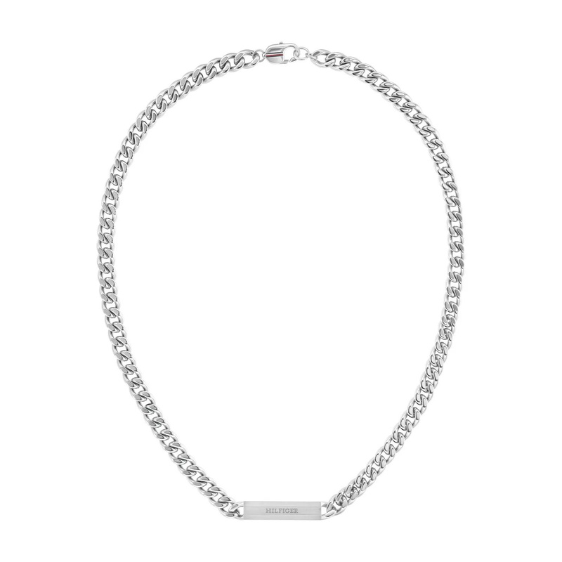 Biżuteria TOMMY HILFIGER 2790577. Naszyjnik, Kolor srebrny. Mężczyzna.