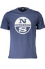 NORTH SAILS KOSZULKA Z KR�TKIM R�KAWEM M�SKA NIEBIESKA