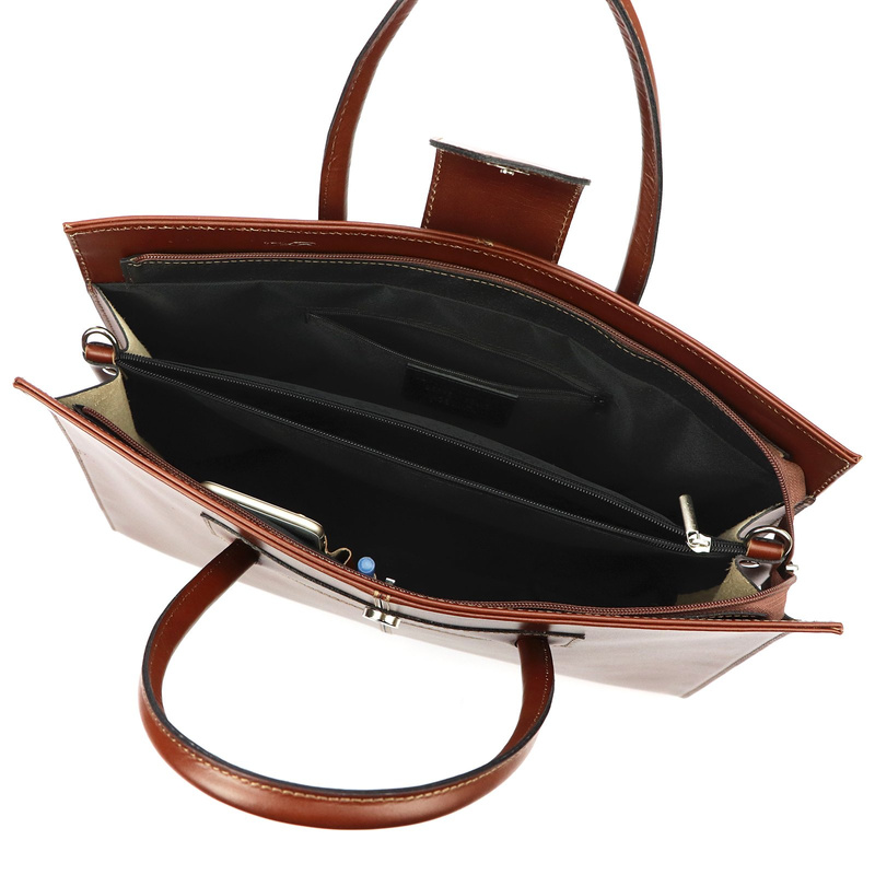 Skórzana damska teczka Camilla 778