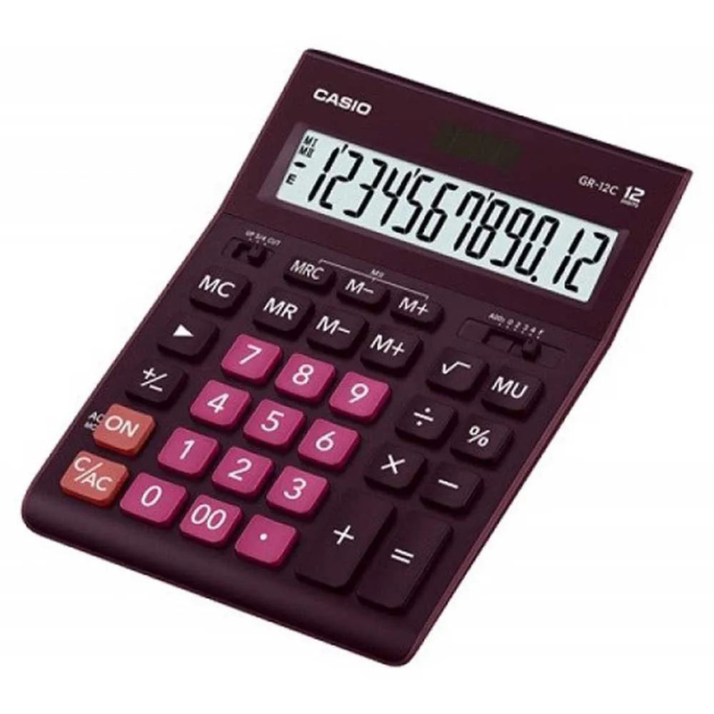 Akcesoria CASIO GR12CWRWEP. Kalkulator, Kolor . Unisex.